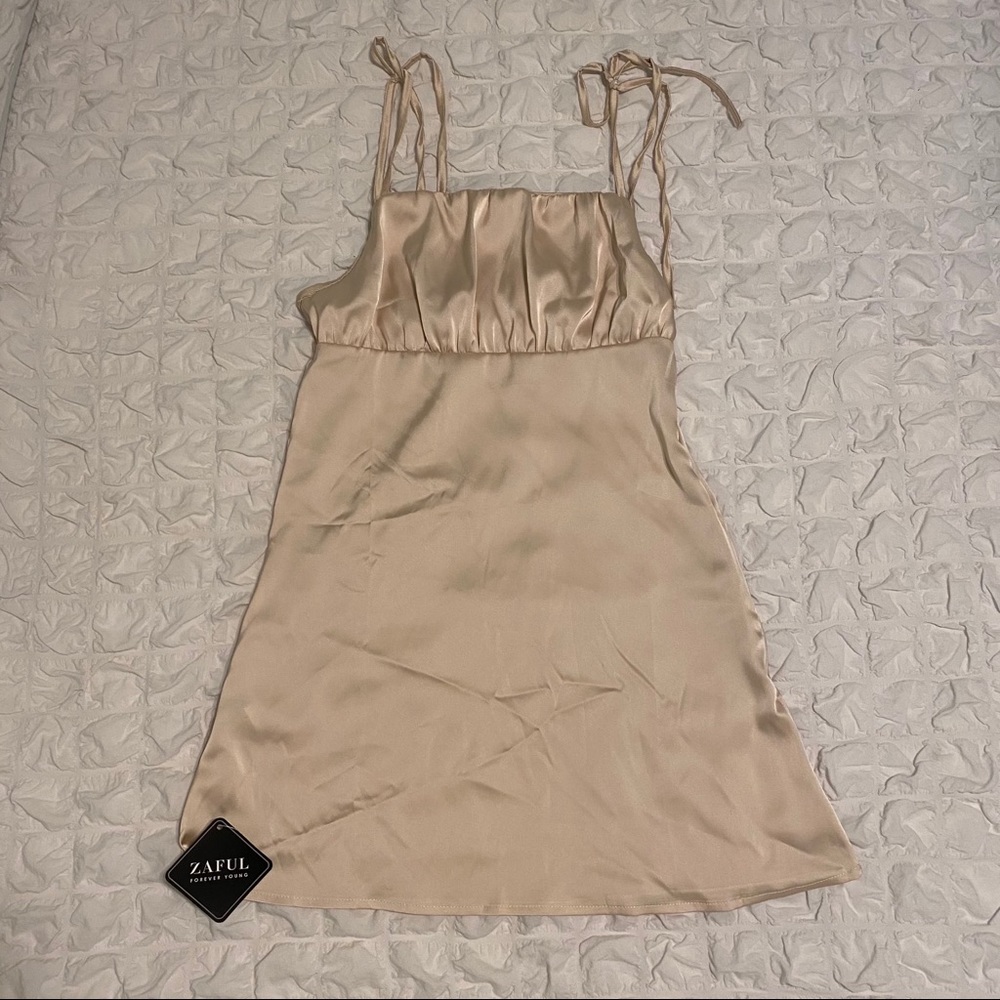 Satin Dress